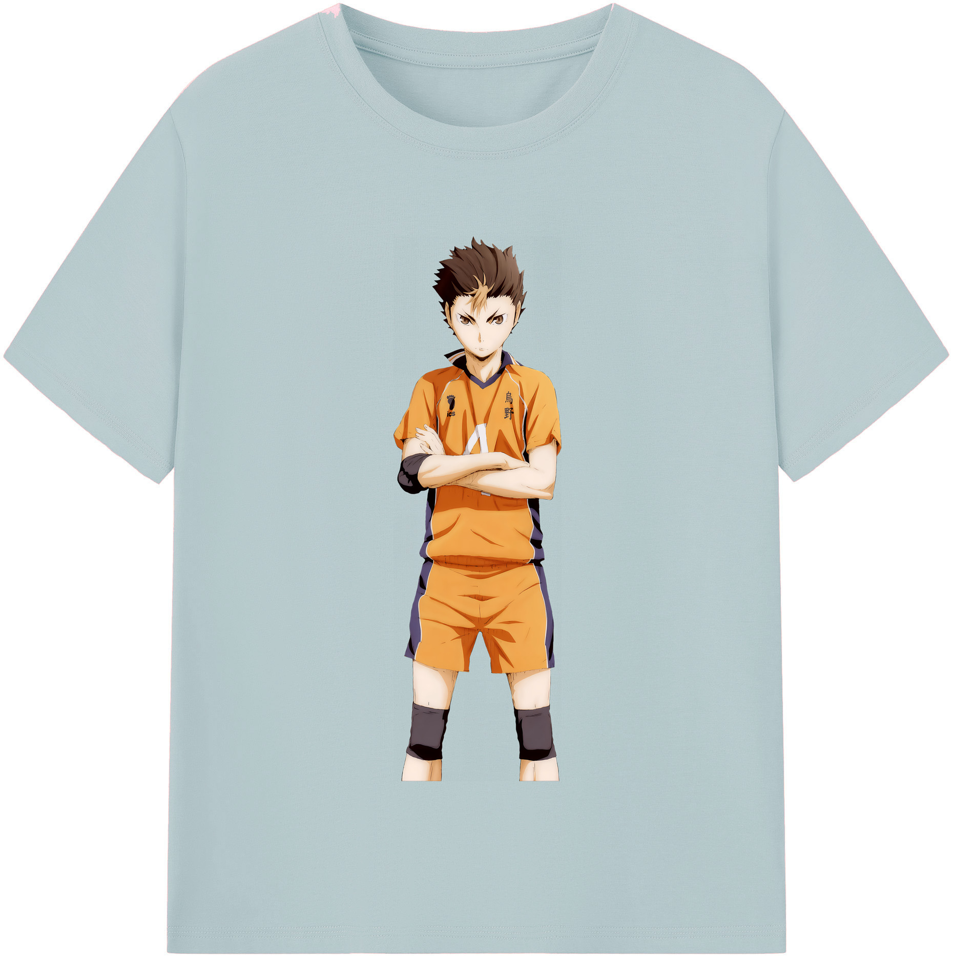 （画像用） ハイキュー!! Haikyu!! 綿100％半袖Tシャツ（フロントプリント）